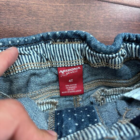 Old Navy Carter's Girls 4T Shorts / Skirts Denim Blue Summer Bottoms Lot - Picture 4 of 5